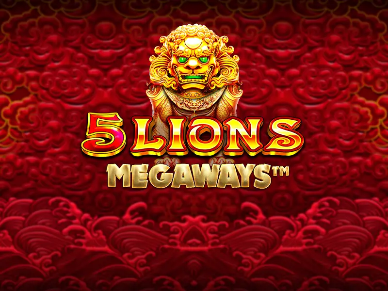 5 Lions Megaways Themed Esports Match Background